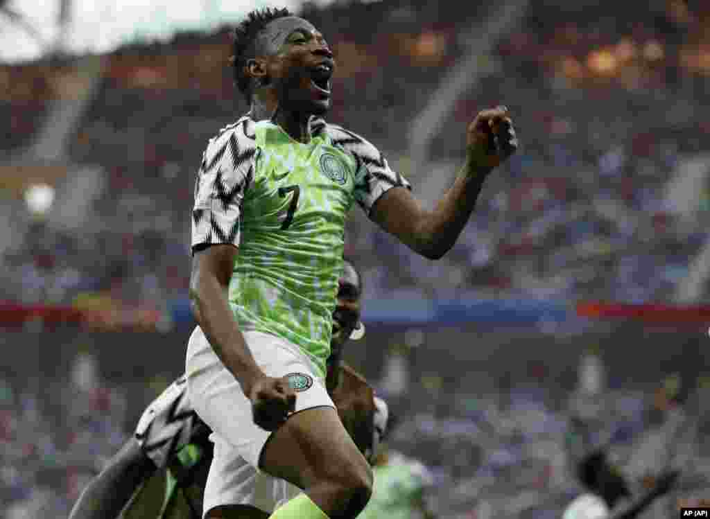 APTOPIX Russia Soccer WCup Nigeria Iceland