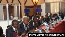 Bamwe mu banyepolitike bari baritabiriye ibiganiro vy'Abarundi i Arusha mu 2018