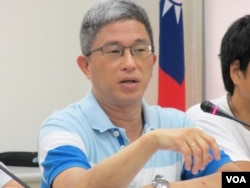 台湾中央研究院政治研究所副研究员徐斯俭(美国之音张永泰拍摄)