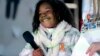 Yolanda Renee King, granddaughter of Martin Luther King Jr., speaks during the March for Our Lives rally in support of gun control in Washington, March 24, 2018.