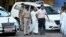 Franco Mulakkal, bishop of the Indian city of Jalandhar, center, whom a nun has accused of rape, leaves after appearing for questioning by police in Kochi, India, Sept. 19, 2018. The bishop has denied the accusation. 