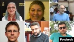 Enam orang aktivis HAM yang ditahan oleh pihak berwenang di Turki. 