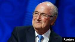 Sepp Blatter, le président démissionnaire de la Fifa