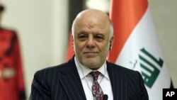 Le Premier ministre irakien Haider Al-Abadi, 7 janvier 2017. 