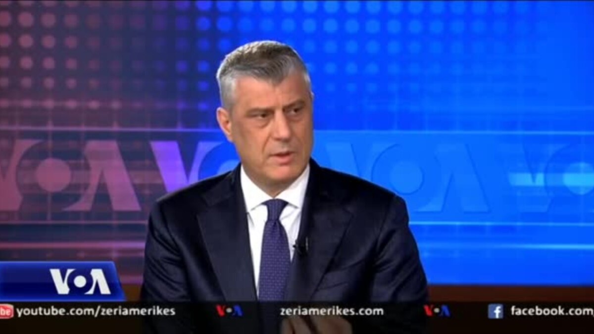 Billedresultat for IntervistÃ« me Presidentin e KosovÃ«s, Hashim ThaÃ§i