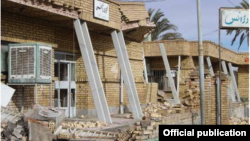 اورژانس بیمارستان امام خمینی شهر بم پس از زلزله