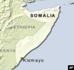 Al-Shabab insurgents control much of southern Somalia, including the city of Kismayo.
