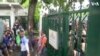 Thai Protesters Break Through University Gates to Begin Anti-Government Demonstration 