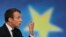 French President Emmanuel Macron delivers a speech on the European Union at the amphitheater of the Sorbonne university in Paris, Sept. 26, 2017. Macron is laying out his vision for a more unified Europe despite Brexit looming.