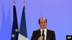 Президент Франции Франсуа Олланд