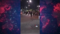 لحظه خارج شدن افراد مسلح در جریان درگیری مسلحانه زاهدان