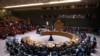 اقوام متحدہ کی سلامتی کونسل کے اجلاس کا ایک منظر۔ فائل فوٹو