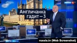 Dmitry Kiselev, TV host of Rossiya-1 Sunday weekly news show, spend 1 hour 23 minutes on Vladimir Putin's 'triumphant' re-election and other topics, dedicating only 3 minutes of time to the Kemerovo shopping mall fire on March 25, 2018. 