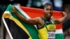 Caster Semenya récupère la médaille d'or du 800m des JO 2012