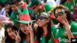 বাংলাদেশের মাঠে বিশ্বকাপ ক্রিকেটে আনন্দ ধারার ঝর্ণা বইছে