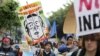 Ratusan Warga Serukan Penolakan Pengampunan Bagi Mantan Presiden Peru