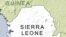 Map of Sierra Leone