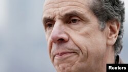 El gobernador de Nueva York, Andrew Cuomo. Una vez se controle el virus, pretende controlar el hambre que podría generar la escasez de alimentos.