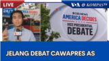 Laporan VOA untuk Kompas TV: Menjelang Debat Cawapres AS 