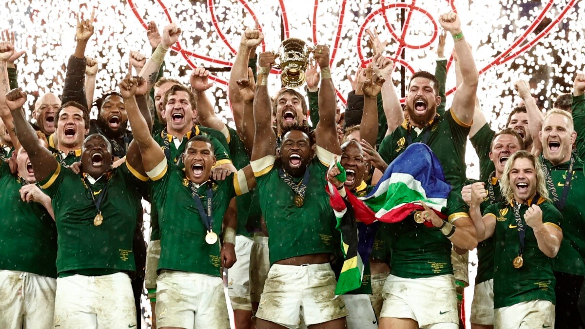 South Africa Hold off 14-Man NZ to Win Record 4th World Cup - Vimarsana News
