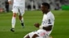 Vinicius Junior du Real Madrid célèbre son but contre Liverpool, Espagne, le 6 avril 2021.