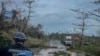 Aftermath of Cyclone Chido, in Mayotte