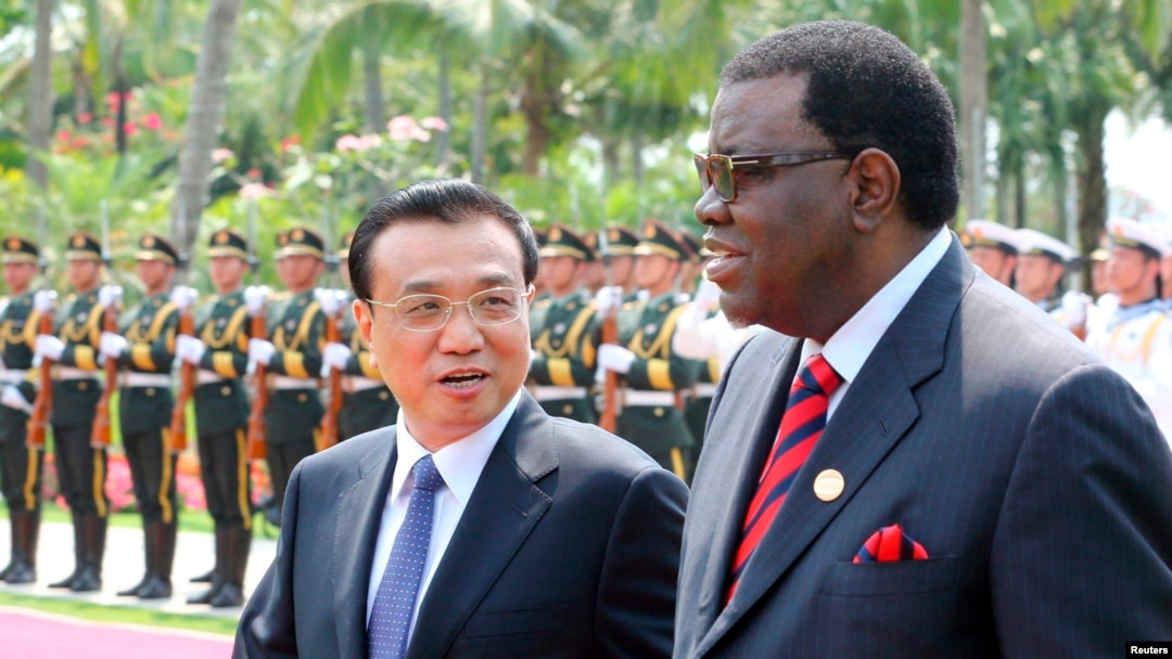 Ministri w’intebe Hage Geingob ni we uzaba perezida mushya wa Namibiya.