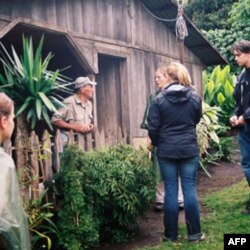 Volunteers work with coffee farmers through a University of Georgia program in Costa Rica