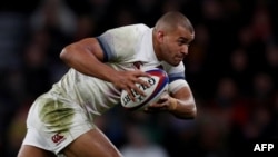 Le rugbyman Jonathan Joseph à Londres, le 10 février 2018.