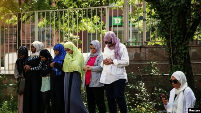 Warga muslim di Kota New York.