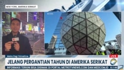 Laporan VOA untuk Metro TV: Jelang Malam Pergantian Tahun Baru di New York