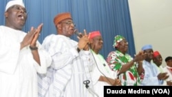 Hotunan Babbban Taron Jam'iyyar PDP a Abuja.