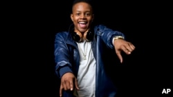 Rapper Silento, 17, poses for a portrait in New York, July 21, 2015.