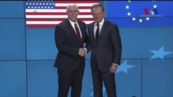 Pence Avrupa’nın Endişelerini Gidermeye Çalışıyor