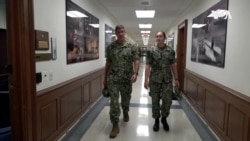 VOA英语视频: 美国海军两对将军父女携手报国传佳话