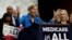 FILE - Senator Elizabeth Warren speaks about "Medicare for All" on Capitol Hill in Washington, Sept. 13, 2017. 