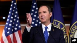 Adam Schiff à Capitol Hill à Washington, Etats-Unis, le 3 décembre 2019.