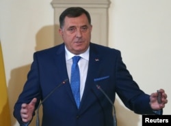 Obraćanje Milorada Dodika nakon polaganja svečane zakletve za novi saziv Predsjedništva BiH, Sarajevo, 20. novembar 2018.