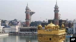 The Golden Temple, Sikhism's holiest shrine, in Amritsar, India (file photo)