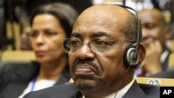 Sudan's President Omar al-Bashir attends the African Union summit in Addis Ababa, Ethiopia, July 15, 2012.