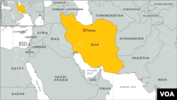 Map of Iran