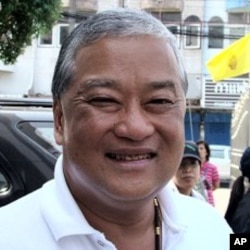 Bangkok Governor Sukhumbhand Paribatra, October 23, 2011.