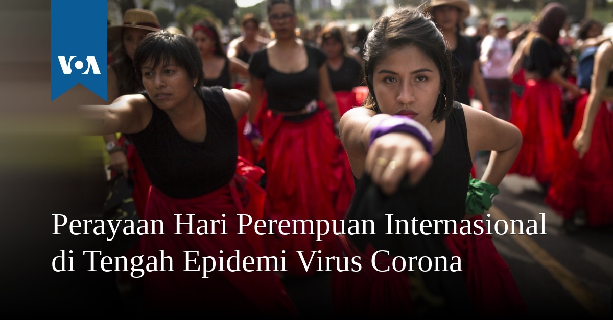 Perayaan Hari Perempuan Internasional di Tengah Epidemi Virus Corona
