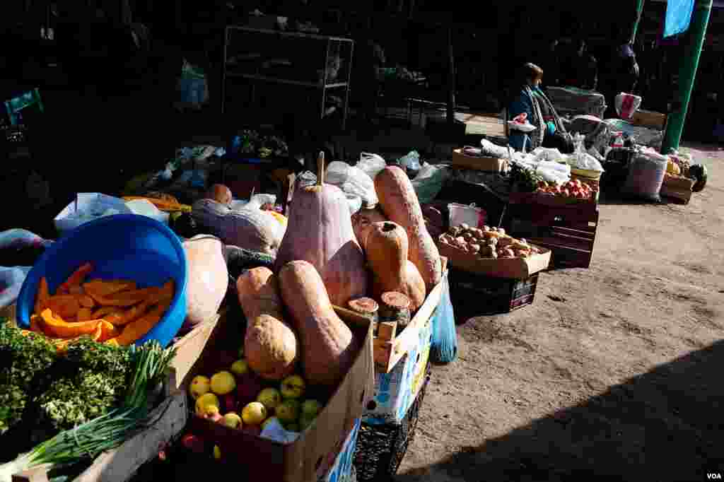 Fruits of the land -- agriculture remains the backbone of Nagorno-Karabakh economy. (U. Filimonova/VOA)