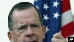 Chairman of the Joint Chiefs of Staff Admiral Mike Mullen (file photo)