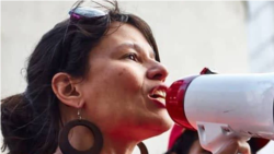 Venezuelalı kadın hakları savunucusu Aimee Zambrano