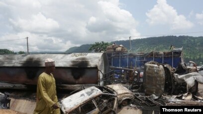 tank truck rollover