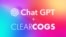 Chat GPT + ClearCOGS for Restaurants