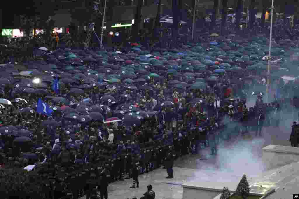 Albania Protest