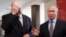 Александр Лукашенко с Владимиром Путиным